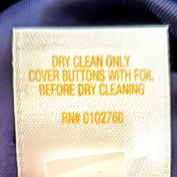 Kate Spade Blue Tweed Silver Lining Belted Blazer - Picture 7 of 7